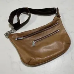 aniary ア二アリ レザー ジップポケット ショルダー ボディ バッグのサムネイル