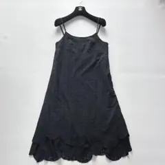 【希少】コムデギャルソン　キャミワンピース　スカラップヘム　アシメ　カットワーク