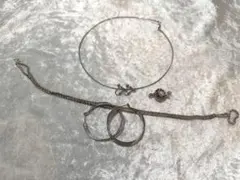 ネックレス ピアス 金具セット