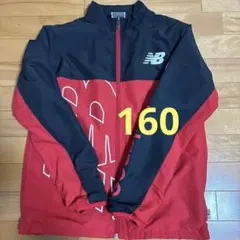 New Balance ウィンドブレーカー レッド/ブラック上下セット