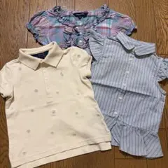 【Ralph Lauren】トップス 3点セット 100 110 半袖 女の子