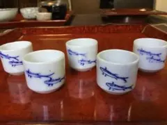 古伊万里　のぞき猪口　鶴丸　唐草　酢猪口　蕎麦猪口　金継ぎ　モダン 2026年最新】覗き猪口の人気アイテム - メルカリ