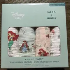 Disney baby aden + anais おくるみ 4枚セット