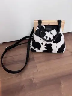 レオパード柄　ショルダーバック