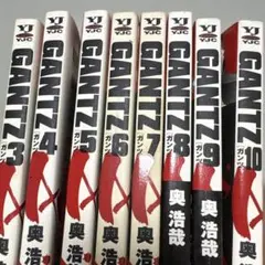 GANTZ 漫画 3-10巻セット 奥浩哉