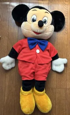 サンアンドスター　ミッキーマウス ぬいぐるみ レトロ