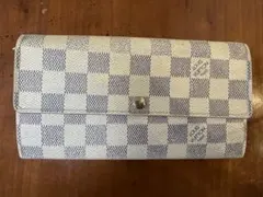 ルイヴィトン ポルトフォイユサラ ダミエアズール 長財布