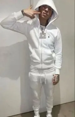 Polo Ralph Lauren ジップパーカー flexwitme swag 90s ラルフローレン 短丈 ジップパーカー swag flexwitme 白色 - メルカリ
