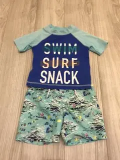 オールドネイビー　男の子　水着　ラッシュガード　18-24m