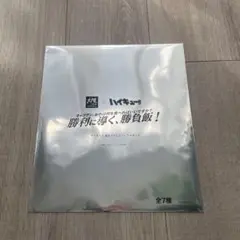【新品未開封】大戸屋×ハイキュー!! ダイカット描き下ろしビジュアルボード