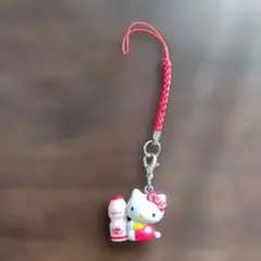 【平成レトロ】ハローキティ ヤクルト ストラップ　2010