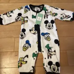 Disney baby ディズニー カバーオール 60-70cm ミッキー