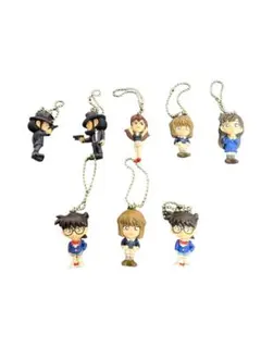 ルパン　名探偵コナン フィギュアストラップ 8個セット