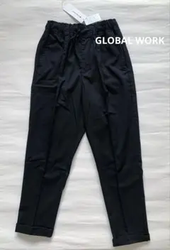 新品未使用　グローバルワーク キッズ センタープレス クロップドパンツ