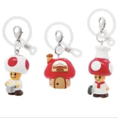 最安値新品未使用　ユニバ来場者限定グッズ　マリオ チャームセット　ピノキオカフェ