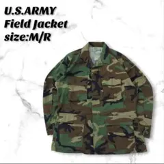 実物 米軍 迷彩 フィールドジャケット ミディアム/レギュラー ミリタリー
