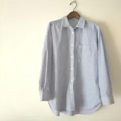 ストライプシャツ オーバーサイズ