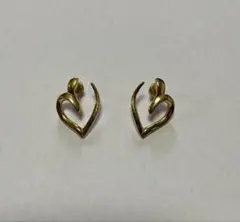ゴールド ハート型 ピアス