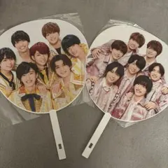 なにわ男子　うちわ　集合