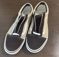 【新品未使用】VANS OLD SKOOL ブラウン/ベージュ 28cm