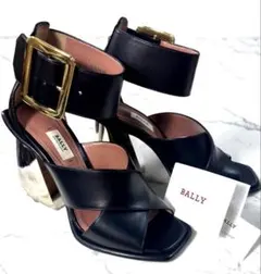 美品✨バリー JACINTE レザー ベルトサンダル 黒 BALLY ブラックのサムネイル