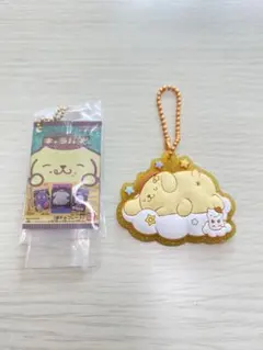 【まとめ売り】ポムポムプリン ストラップ セット キャラパキ