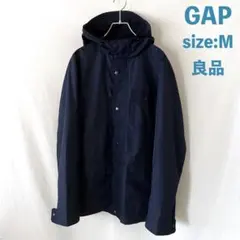 良品 GAP マウンテンパーカー ネイビー M