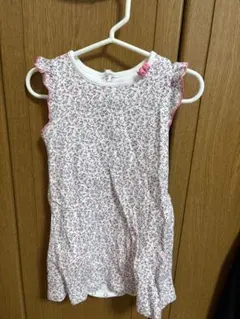 フラワープリント ドット柄 ワンピース　2着セット 24m 86cm