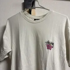 Stussy アイボリー Tシャツ Mサイズ