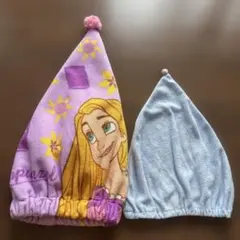 ラプンツェル　キャップタオル　Disney ディズニー　プール　水泳　スイミング
