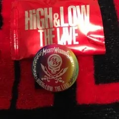 HiGH＆LOW THE LIVE缶バッジオンライン/MWS☆