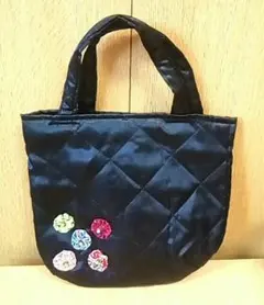 【新品】大人かわいい　トートバッグ　ブラック