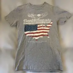 DENIM & SUPPLY RALPH LAUREN グレー Tシャツ XS