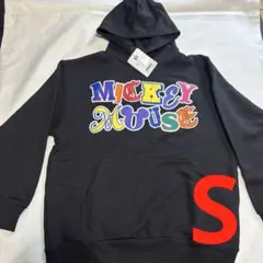 ディズニー ミッキーマウス パーカー ブラック Sサイズ