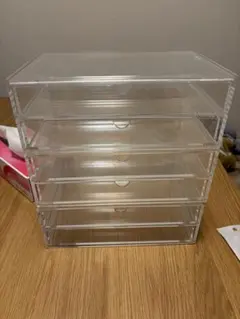 モ*中様 無印良品　アクリルケース2段×3