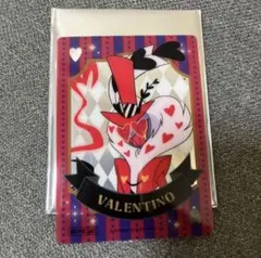 ハズビンホテル 購入特典 トランプ風クリアカード　ノベルティ　ヴァレンティノ