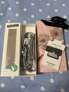 て*ん様 CASETiFY ショルダーストラップ シルバー