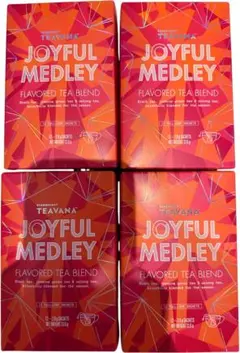 スターバックス TEAVANA ジョイフルメドレー 茶葉 4箱セット 新品未開封