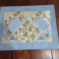 ウェッジウッド　ワイルドストロベリー　コースター　5枚セット　未使用品