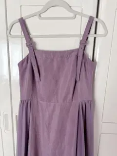 INGNI イング ジャンパースカート 紫 ロングスカート