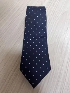 ◇鎌倉シャツ◇ネイビー　ピンク　ドット柄　ネクタイのサムネイル