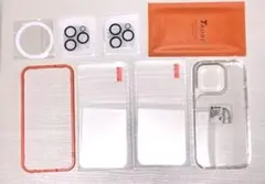 iPhone 15 Pro用ケース 液晶フィルム+ カメラレンズフィルム