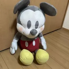 ミッキーマウス　雪降るマーケット　超超BIGぬいぐるみ　約60cm