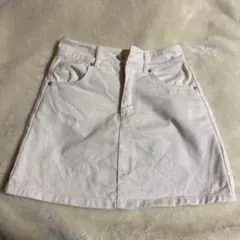 ツイル台形ミニスカート