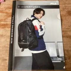 FILA BTS コラボ クリアファイル　ジョングク　グクのサムネイル