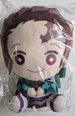 鬼滅の刃 ぽふっとぬいぐるみ 竈門炭治郎 全長35センチ　値下げ