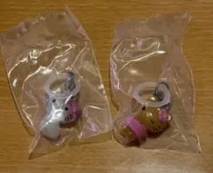 HELLO KITTY キティ　めじるしアクセサリー　2個セット