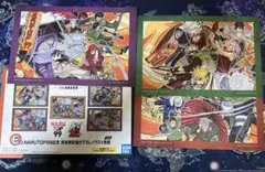 ナルト　E賞　岸本斉史描き下ろしイラスト色紙　3点セット