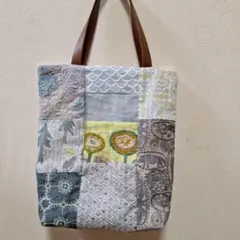 小さめ手作りトートバック(ミナペルホネン)