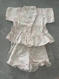 アプレレクール après les cours 甚平 花火柄　80㎝　女の子